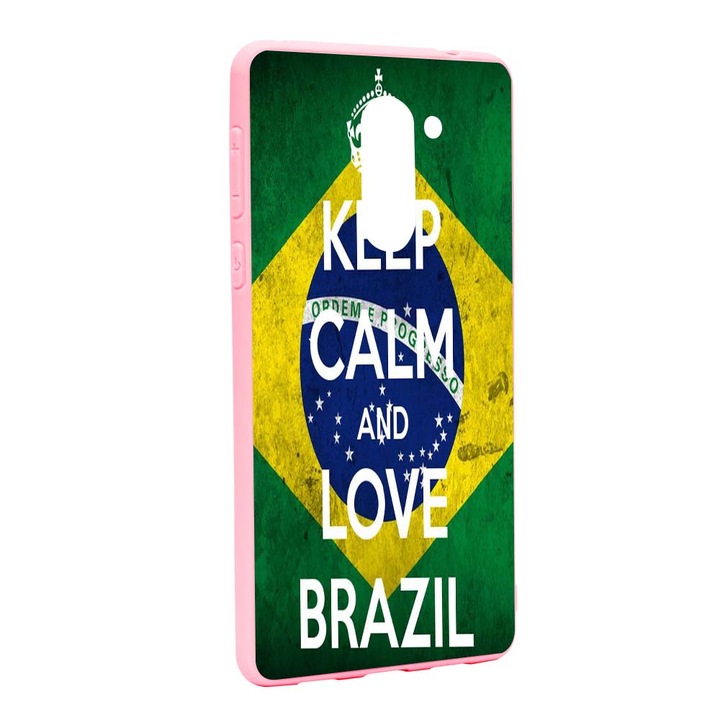 Защитен калъф Football Brazil за Huawei Mate 9 Lite / Honor 6X Устойчив на износване, противоплъзгащ, първокласен силикон P232