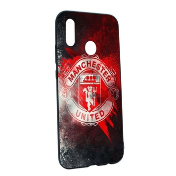 Husa de protectie Football, Manchester United pentru Huawei P20 Lite, rezistenta la uzura, anti-alunecare, din silicon Premium, B233 Husa de protectie Football, Manchester United pentru Huawei P20 Lite, rezistenta la uzura, anti-alunecare, din silicon Premium, B233