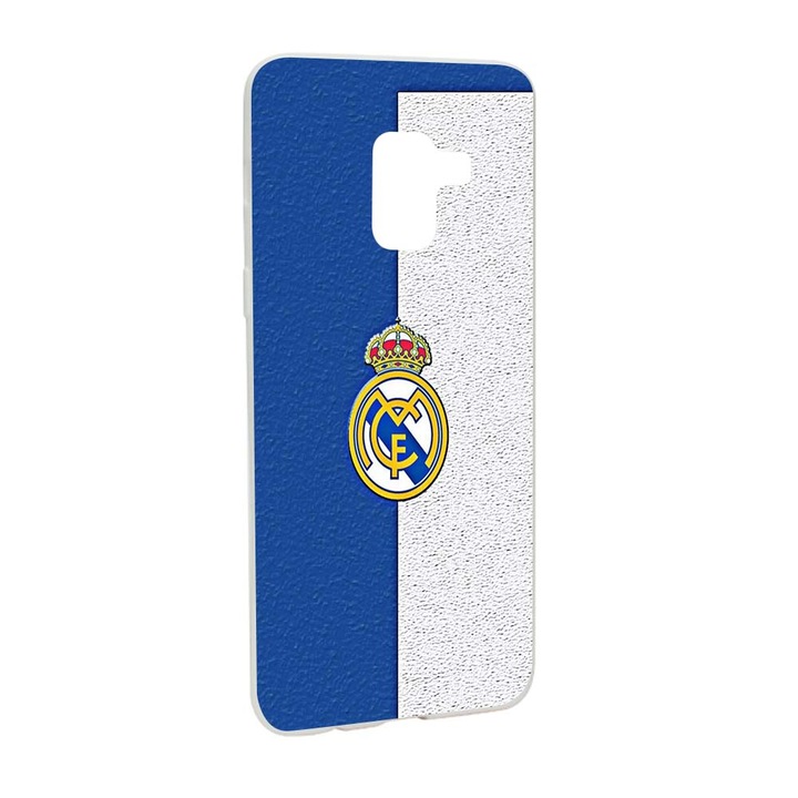 Футболен Реал Мадрид Защитен калъф за Samsung Galaxy A5 2018 Устойчив на износване противоплъзгащ първокласен силиконов W235