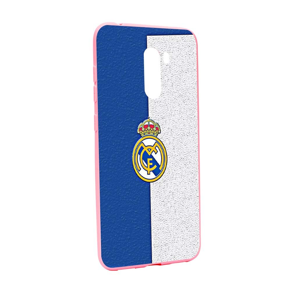 Husa de protectie Football, Real Madrid pentru Xiaomi PocoPhone F1, rezistenta la uzura, anti-alunecare, din silicon Premium, P235
