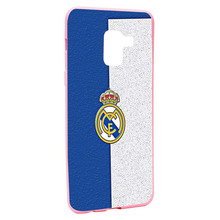 Футболен Реал Мадрид Защитен калъф за Samsung Galaxy A5 2018 Устойчив на износване противоплъзгащ премиум силикон P235