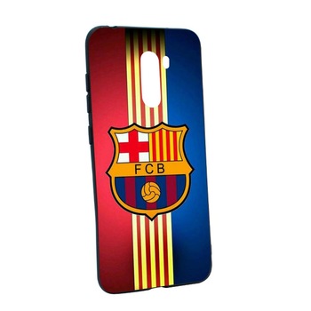 Husa de protectie Football, Barcelona pentru Xiaomi PocoPhone F1, rezistenta la uzura, anti-alunecare, din silicon Premium, B237 Husa de protectie Football, Barcelona pentru Xiaomi PocoPhone F1, rezistenta la uzura, anti-alunecare, din silicon Premium, B237