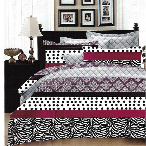 Set Lenjerie pat dublu, Bumbac Satinat, 4 Piese, 230x250 cm, RUBINO-27