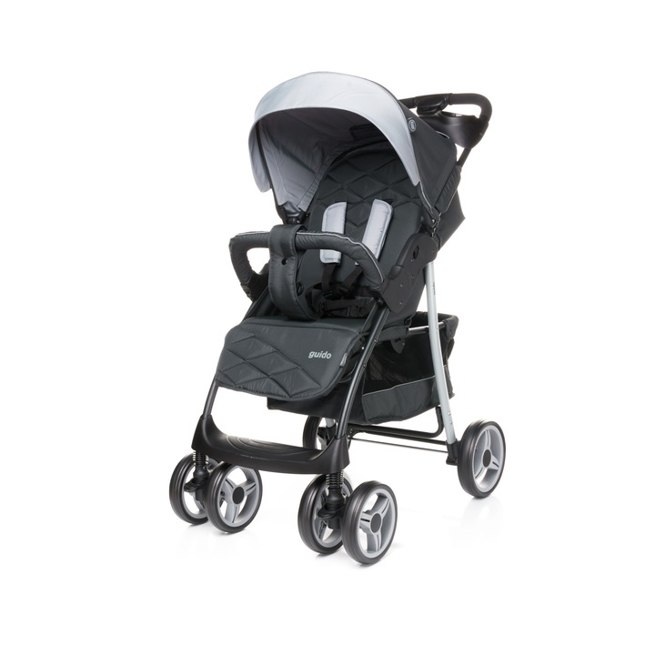 Бебешка Количка 4BABY GUIDO, СИВ