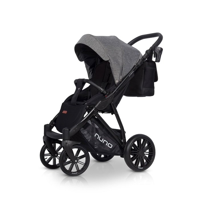 Бебешка Количка RIKO, NUNO, ЧЕРНО