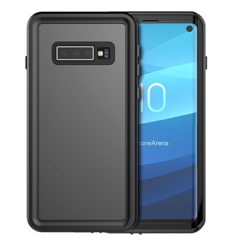 Husa impermeabila RedPepper pentru Samsung Galaxy S10,Negru Husa impermeabila RedPepper pentru Samsung Galaxy S10,Negru