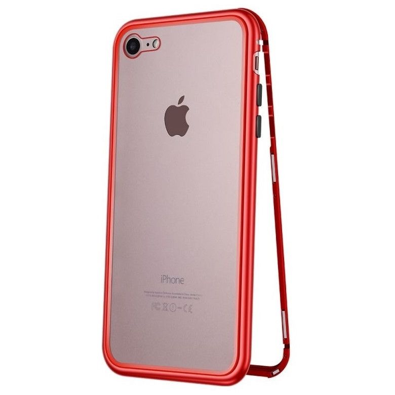 Husa Apple iPhone 6/6S Magnetic 360, Rosu