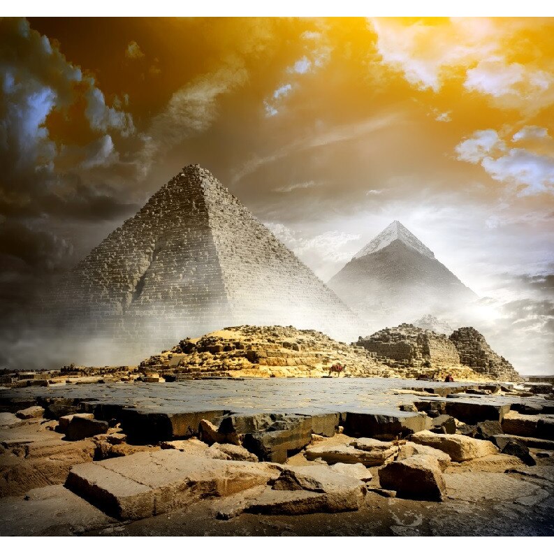 Fototapet Piramida 8 (270 x 255 cm)