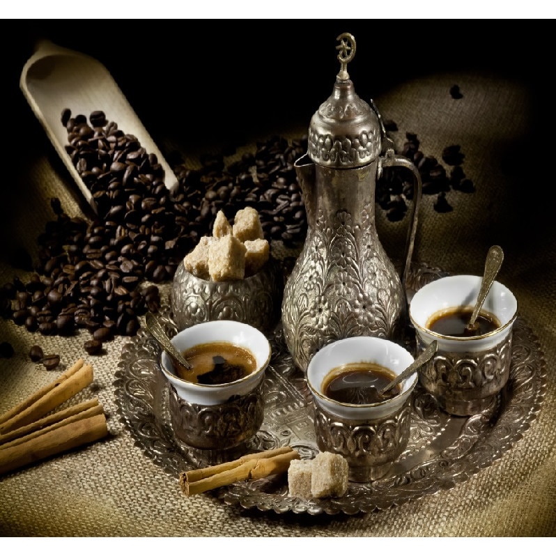 Fototapet Cafea traditionala (270 x 255 cm)