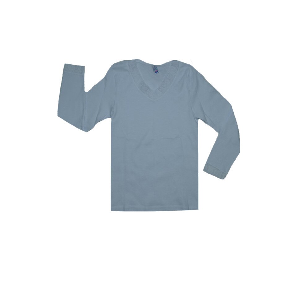 Bluza maneca lunga fetite Sevim 12046 B1, Alb