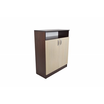 Comoda 2 Usi, Wenge/Stejar Ferrara, 80 x 35 x 100 cm Comoda 2 Usi, Wenge/Stejar Ferrara, 80 x 35 x 100 cm