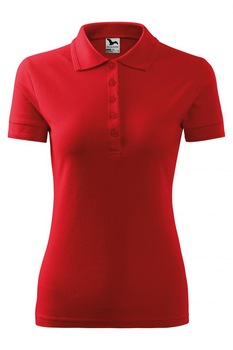 Tricou polo pentru dama Pique Polo, Rosu Tricou polo pentru dama Pique Polo, Rosu