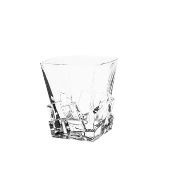 Set 6 Pahare Cristal, Whiskey, 310 ml, Bohemia, model Crack Set 6 Pahare Cristal, Whiskey, 310 ml, Bohemia, model Crack