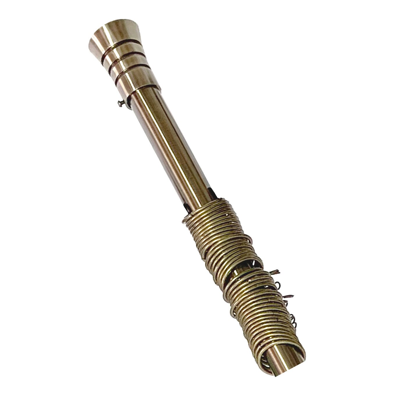 Galerie extensibila cilindru aurie simpla Infinity 1.6 - 3 m