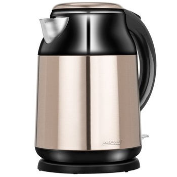 Fierbator MPM MCZ-91M, 2000W, 1.7 litri, rotire 360 °, pereti dubli, capac automat, indicator nivel, oprire automata, otel inoxidabil Fierbator MPM MCZ-91M, 2000W, 1.7 litri, rotire 360 °, pereti dubli, capac automat, indicator nivel, oprire automata, otel inoxidabil