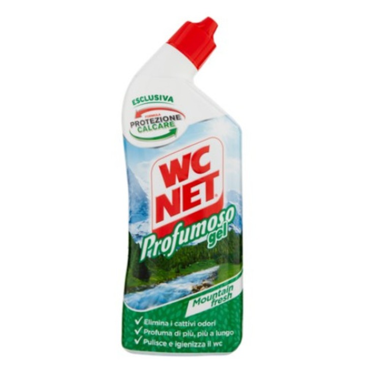 Detergent italian pentru toaleta WC Net Profumoso Gel Mountain Fresh 700ml