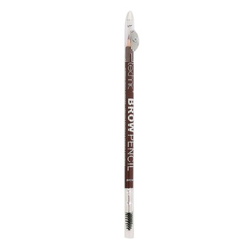 Creion de sprancene Technic Brow Pencil cu ascutitoare si periuta, Brown Creion de sprancene Technic Brow Pencil cu ascutitoare si periuta, Brown
