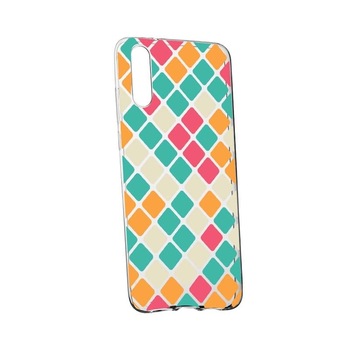 Husa pentru Samsung Galaxy A50, Mozaic, 123, din silicon premium, rezistenta la uzura, anti-alunecare Husa pentru Samsung Galaxy A50, Mozaic, 123, din silicon premium, rezistenta la uzura, anti-alunecare