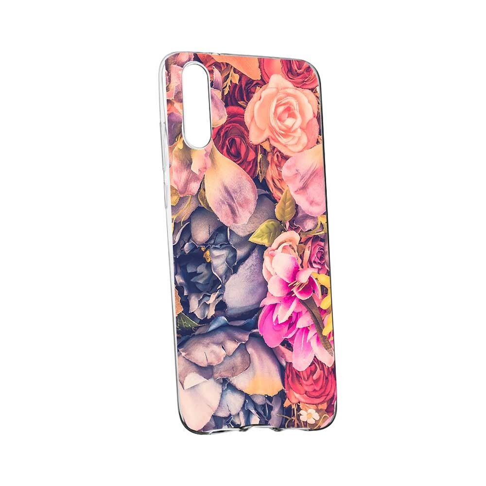 Husa pentru Xiaomi Mi 8 Pro, Floral, 5, din silicon premium, rezistenta la uzura, anti-alunecare