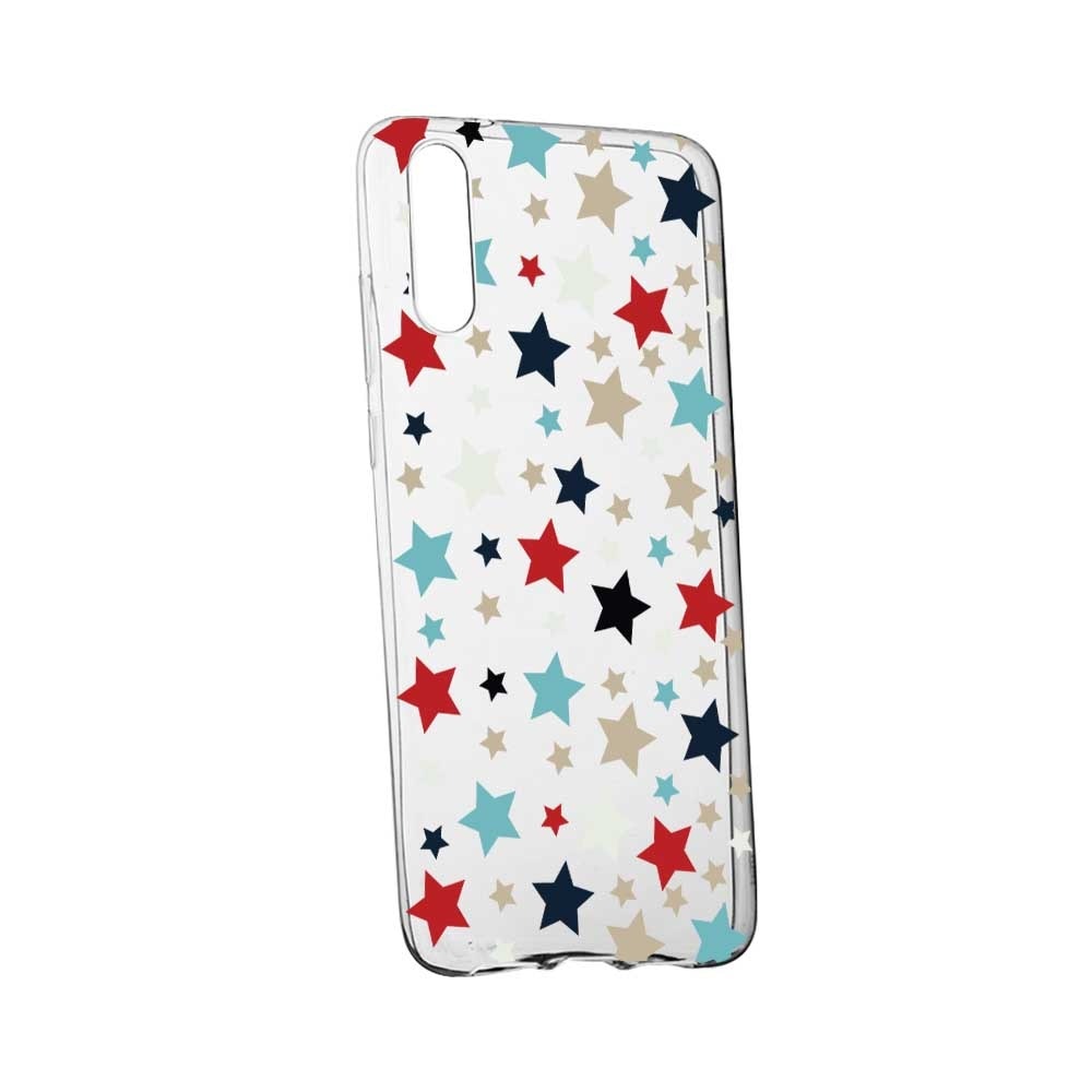Husa pentru Samsung Galaxy A70, Stars, 146, din silicon premium, rezistenta la uzura, anti-alunecare