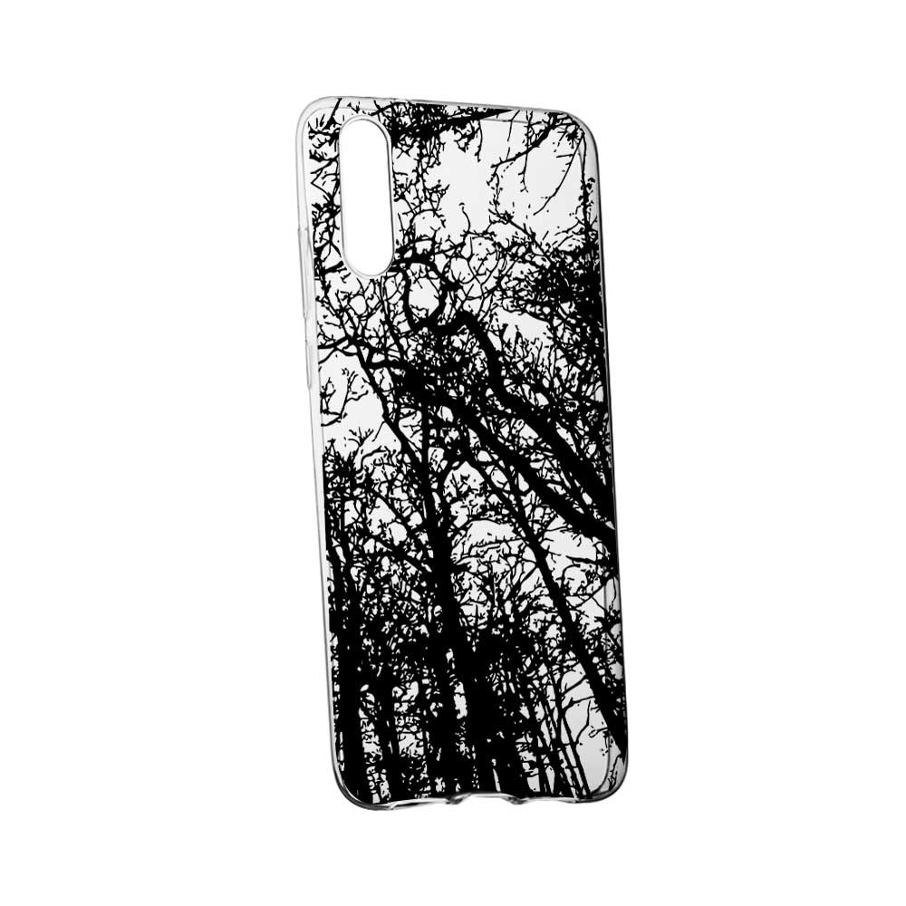 Husa pentru Xiaomi Mi 8 Pro, Forest, 13, din silicon premium, rezistenta la uzura, anti-alunecare