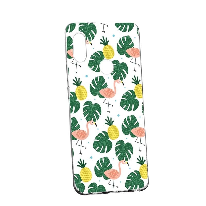 Husa pentru Xiaomi Mi A2 Lite / Redmi 6 Pro, Tropical, 93, din silicon premium, rezistenta la uzura, anti-alunecare