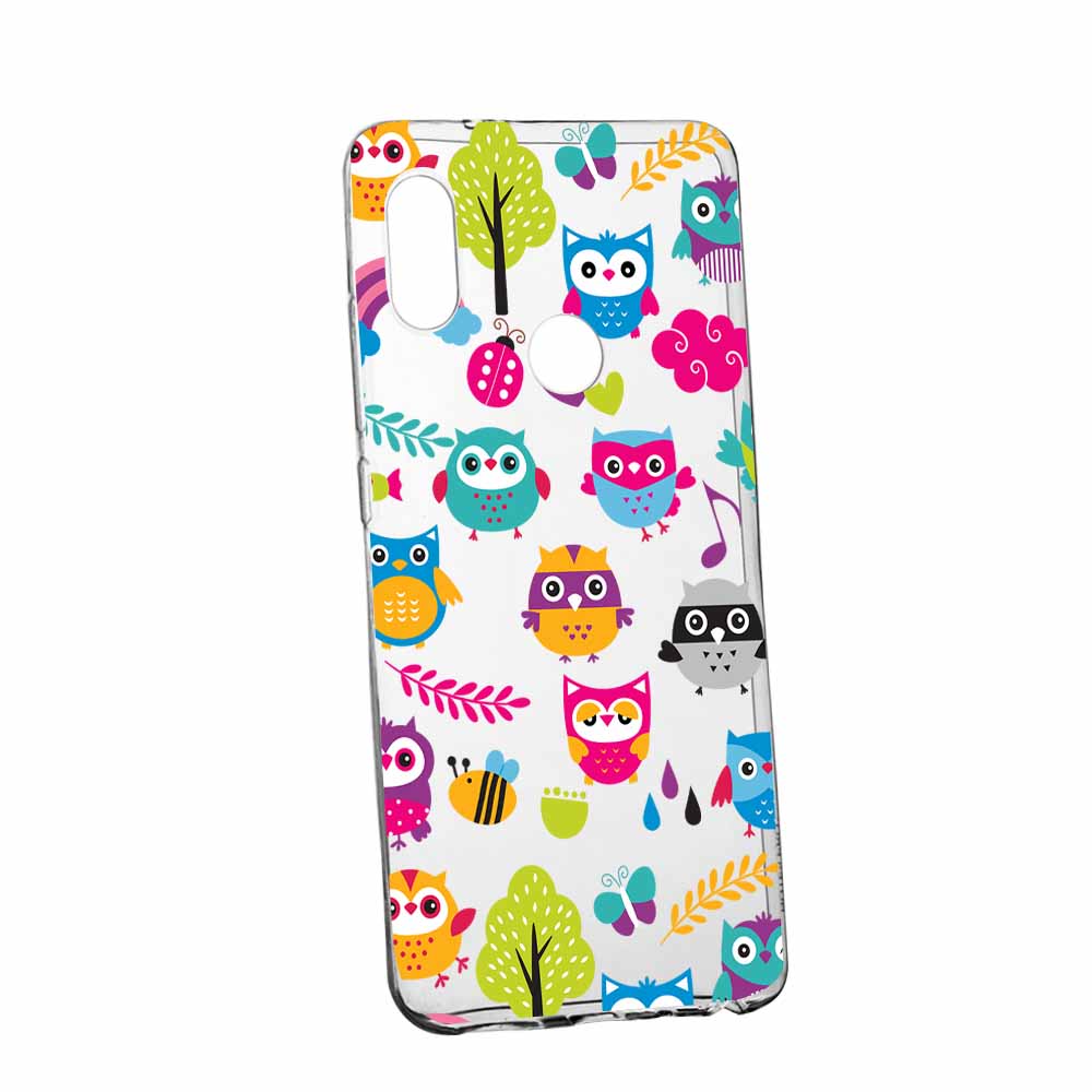 Husa pentru Samsung Galaxy A20e, Owl, 43, din silicon premium, rezistenta la uzura, anti-alunecare