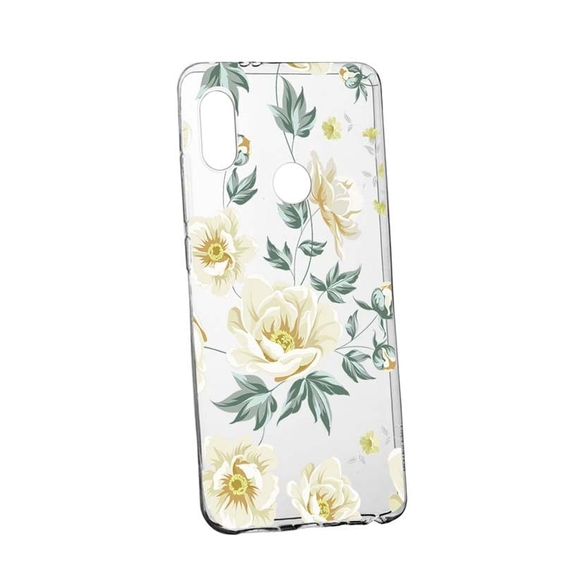 Husa pentru Samsung Galaxy A40, Flori, 126, din silicon premium, rezistenta la uzura, anti-alunecare