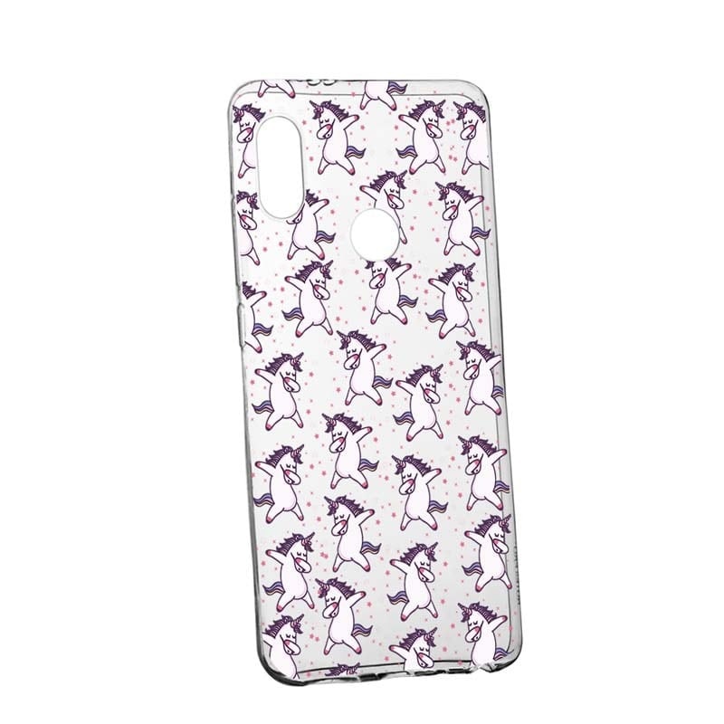 Husa pentru Xiaomi Mi A2 Lite / Redmi 6 Pro, Unicorn, 73, din silicon premium, rezistenta la uzura, anti-alunecare