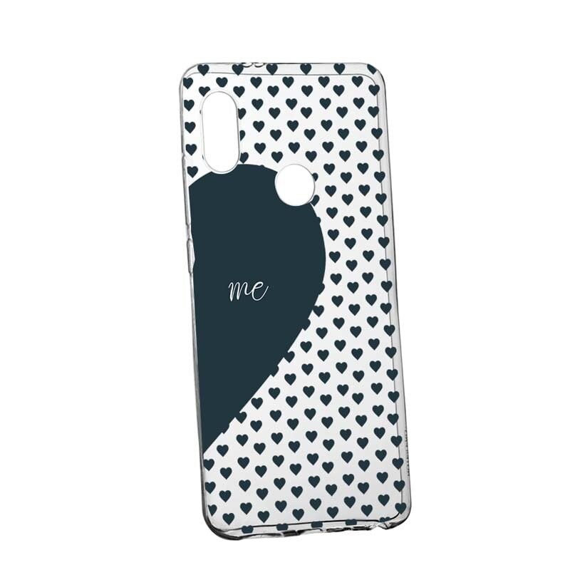 Husa pentru Xiaomi Mi A2 Lite / Redmi 6 Pro, Love me, 100, din silicon premium, rezistenta la uzura, anti-alunecare