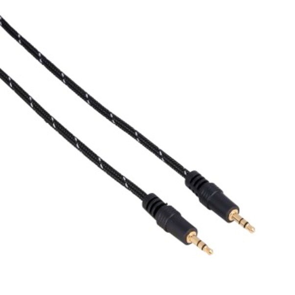 Cablu audio panzat EVO Qilive cu mufe jack 3.5mm, 1.2m