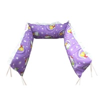 set de 2 aparatori laterale pat 120x60 cm super groase croitoria noastra hello kitty mov cu huse detasabile imagen 21_0_
0