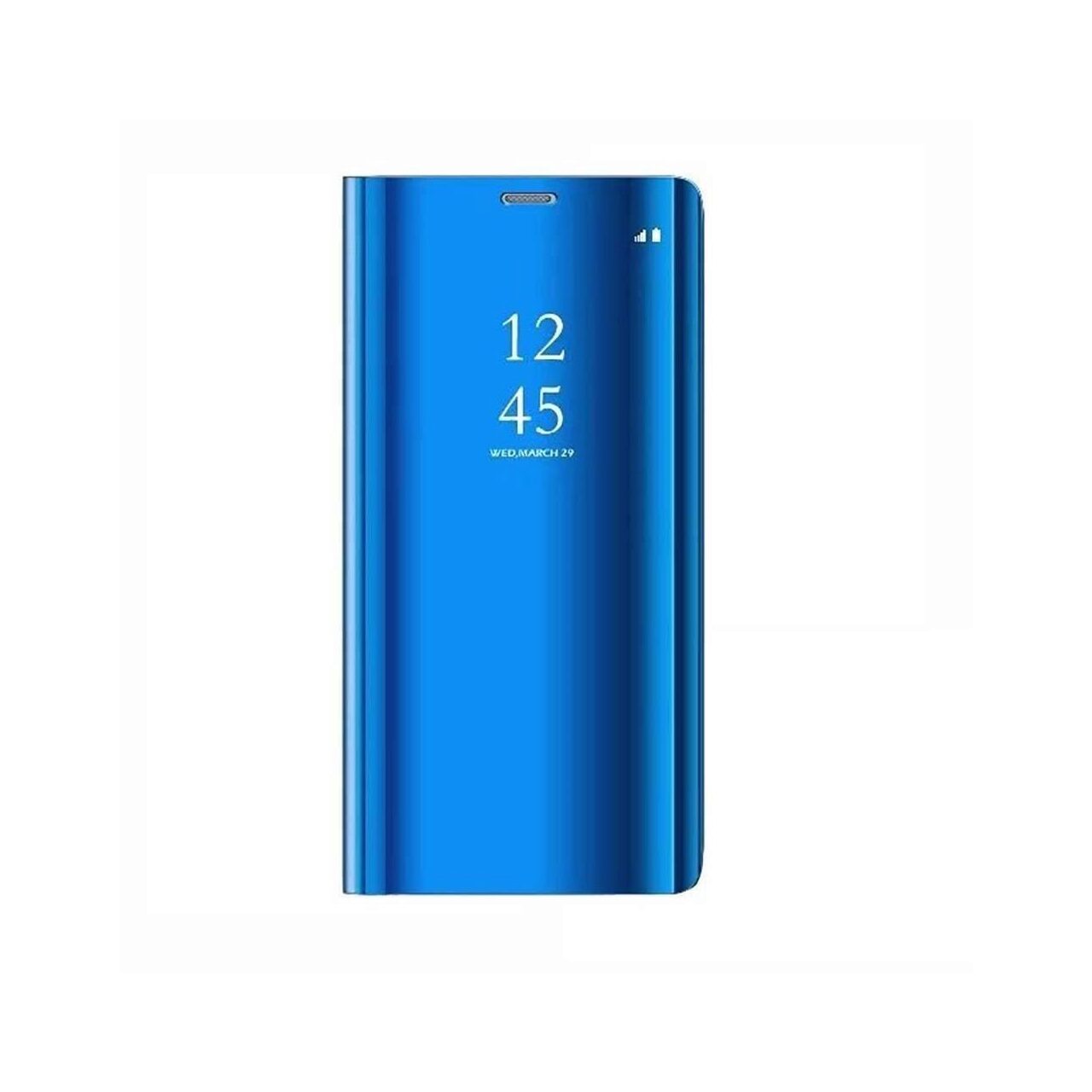 Husa Samsung Galaxy A40 - Iberry Clear View Albastru