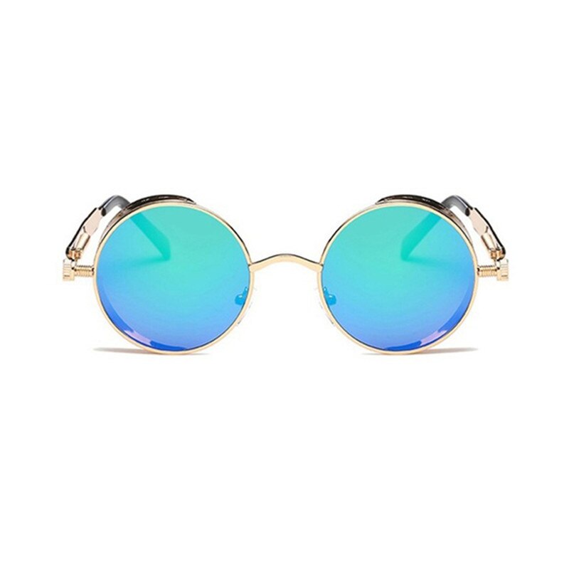 Ochelari de soare Vanity Turquoise model rotund unisex