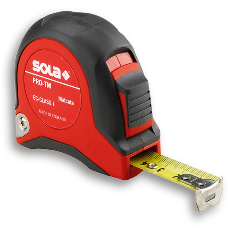 Ruleta SOLA Austria Pro-TM 8m, clasa precizie I, latime banda 25mm