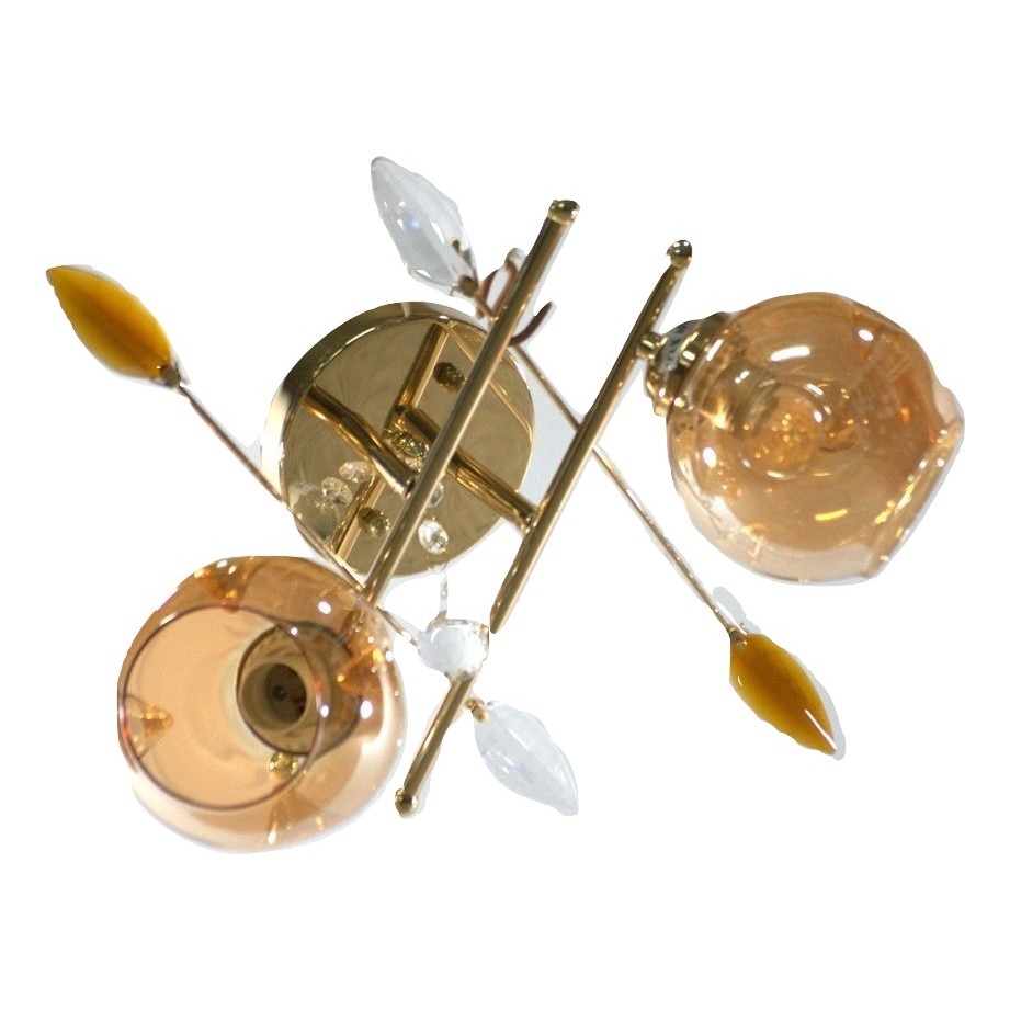 Candelabru NG 3054-2, 2 x E 27, 40 W, 220 V, Metal / Sticla