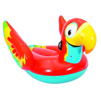 Pluta gonflabila Bestway Peppy Parrot Ride-On, 2.03m x 1.32m Pluta gonflabila Bestway Peppy Parrot Ride-On, 2.03m x 1.32m