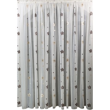 Perdea crem 200x245cm model M2 MASTEL confectionata cu rejansa Perdea crem 200x245cm model M2 MASTEL confectionata cu rejansa