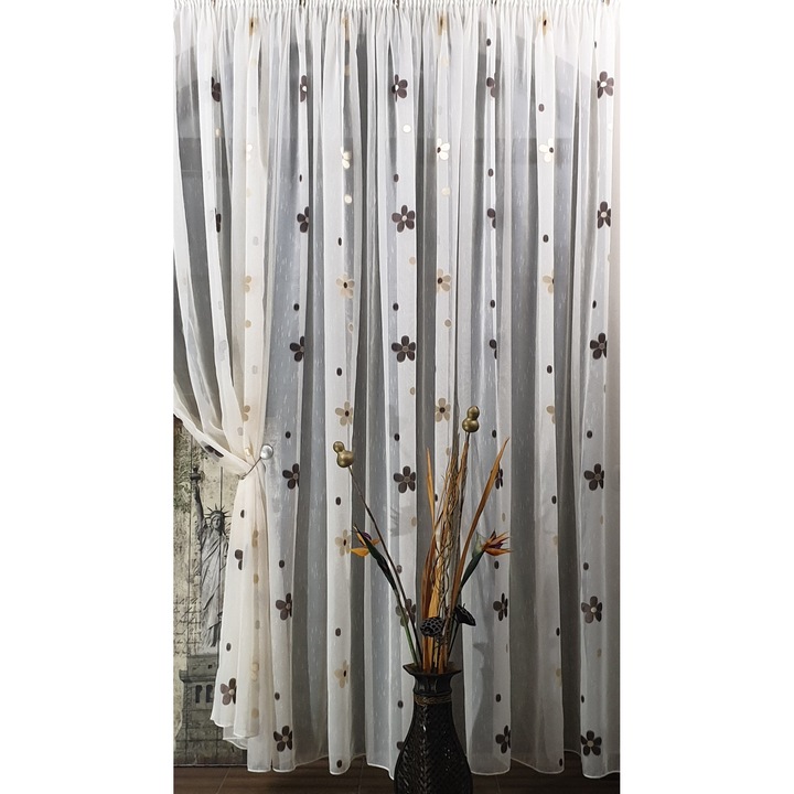 Mastel függöny, 1000x245cm, krém