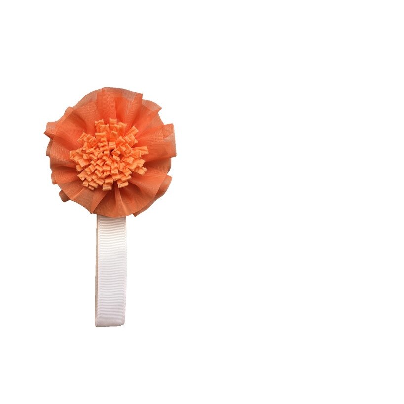 Magnet perdea organza - portocaliu aprins