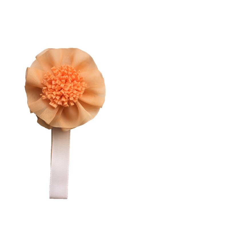 Magnet perdea organza - portocaliu deschis