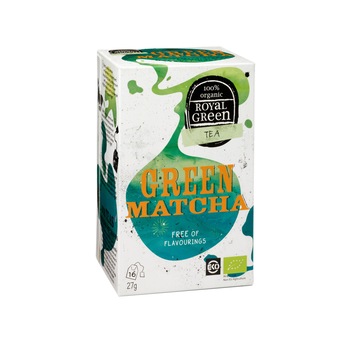 Ceai Green Matcha, Royal Green, 27 gr, 16 plicuri Ceai Green Matcha, Royal Green, 27 gr, 16 plicuri