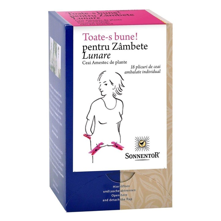 Ceai pentru Zambete Lunare Eco 18plicuri Sonnentor