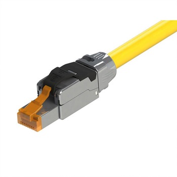 Cablu de retea RJ45 S / FTP- (PiMF-) Cat.8 LSOH fir solid Galben 2m, Roline 21.15.1852 Cablu de retea RJ45 S / FTP- (PiMF-) Cat.8 LSOH fir solid Galben 2m, Roline 21.15.1852
