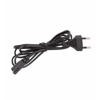 Cablu de alimentare EVO Omega 1.5 m cu conector 2 pini Cablu de alimentare EVO Omega 1.5 m cu conector 2 pini