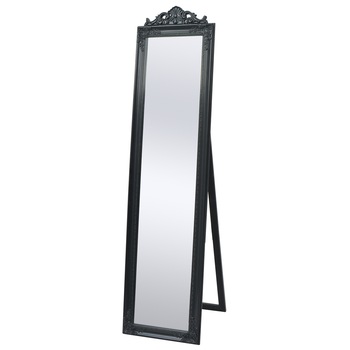 Oglinda verticala in stil baroc, vidaXL , 160 x 40 cm, Negru Oglinda verticala in stil baroc, vidaXL , 160 x 40 cm, Negru