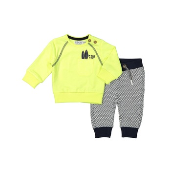 Trening baieti, Dirkje, cu imprimeu, bleumarin%galben Trening baieti, Dirkje, cu imprimeu, bleumarin%galben