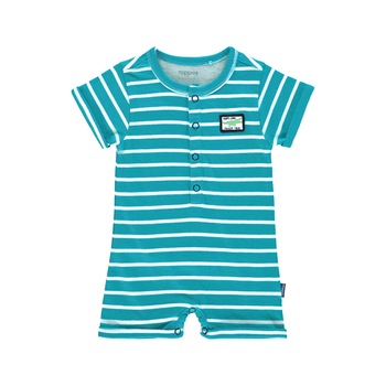 Salopeta bebe, Noppies, cu dungi, Sheffield, albastru , 62 cm Salopeta bebe, Noppies, cu dungi, Sheffield, albastru , 62 cm
