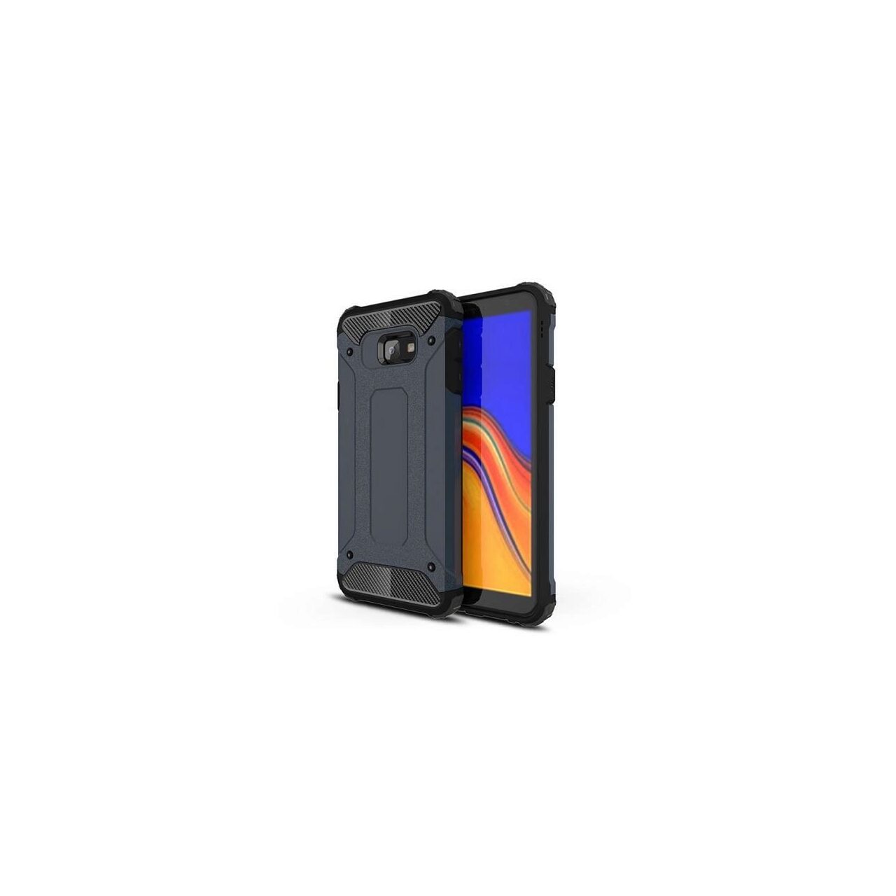 Husa Samsung Galaxy J4 Plus (2018)- Iberry Armor Hybrid Albastru