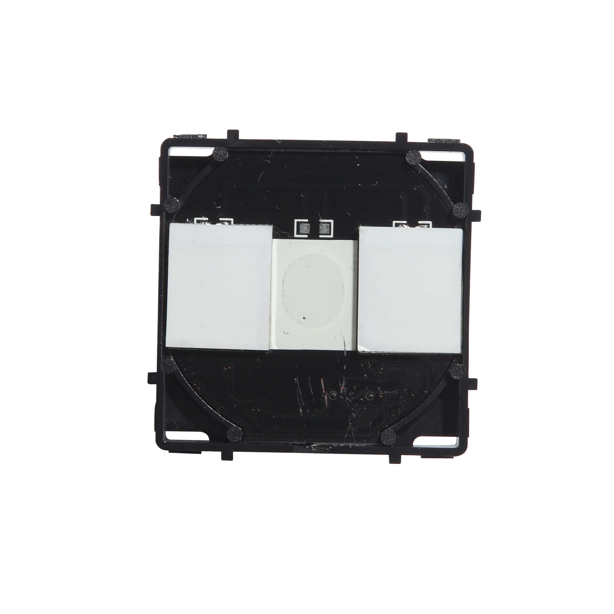 Modul intrerupator dublu cap scara/cap cruce cu touch